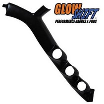 87-93 Ford Mustang Glowshift Triple Pillar Pod