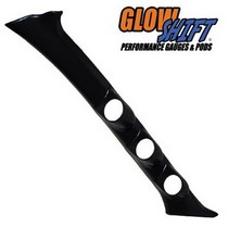 03-04 Ford Mustang Glowshift Triple Pillar Pod