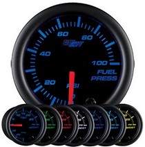 All Cars (Universal), All Jeeps (Universal), All Muscle Cars (Universal), All SUVs (Universal), All Trucks (Universal), All Vans (Universal) Glowshift Black 7 Color Fuel Pressure Gauge (100 PSI)