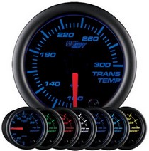 All Cars (Universal), All Jeeps (Universal), All Muscle Cars (Universal), All SUVs (Universal), All Trucks (Universal), All Vans (Universal) Glowshift Black 7 Color Transmission Temperature Gauge