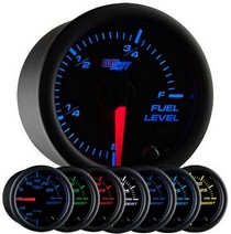 All Cars (Universal), All Jeeps (Universal), All Muscle Cars (Universal), All SUVs (Universal), All Trucks (Universal), All Vans (Universal) Glowshift Black 7 Color Fuel Level Gauge