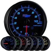 All Cars (Universal), All Jeeps (Universal), All Muscle Cars (Universal), All SUVs (Universal), All Trucks (Universal), All Vans (Universal) Glowshift Black 7 Color In Dash Tachometer (95 Mm or 3 3/4 Inch)
