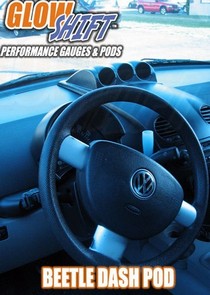 98-05 Volkswagen Beetle Glowshift Triple Dash Pod