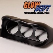 02-03 Subaru Impreza, Wrx, Sti, 04-05 Subaru Impreza, Wrx, Sti, 06-07 Subaru Impreza, Wrx, Sti Glowshift Triple Dash Pod - Fiberglass (60MM)