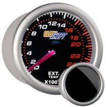 All Cars (Universal), All Jeeps (Universal), All Muscle Cars (Universal), All SUVs (Universal), All Trucks (Universal), All Vans (Universal) Glowshift Tinted Exhaust Gas Temp. Gauge