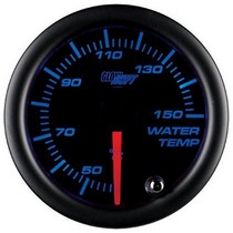 All Cars (Universal), All Jeeps (Universal), All Muscle Cars (Universal), All SUVs (Universal), All Trucks (Universal), All Vans (Universal) Glowshift Tinted 7 Color Water Temp Gauge - Celsius