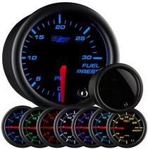 All Cars (Universal), All Jeeps (Universal), All Muscle Cars (Universal), All SUVs (Universal), All Trucks (Universal), All Vans (Universal) Glowshift Tinted 7 Color Fuel Pressure Gauge (30 PSI)