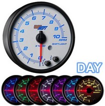 All Cars (Universal), All Jeeps (Universal), All Muscle Cars (Universal), All SUVs (Universal), All Trucks (Universal), All Vans (Universal) Glowshift White 7 Color In Dash Tachometer (95 Mm or 3 3/4 Inch)