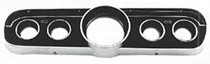 65-66 Mustang Goodmark Bezel For Instrument Panel - Black Camera Case Finish