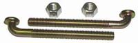 66-74 Charger, 68-74 Barracuda, 68-74 Roadrunner, 70-74 Challenger Goodmark Strap Hardware For Fuel Tank (J-Bolt And Nut Set)