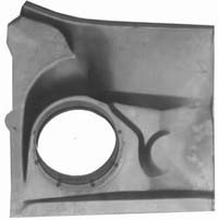 64-68 Mustang Goodmark Panel For Cowl Vent (Right - Inner)