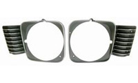 70-72 Nova Goodmark Bezel Set For Head Light