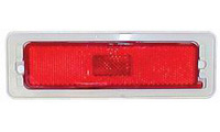 70-72 Nova Goodmark Assemblies For Side Marker Light (Rear) - Red