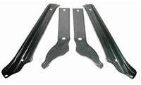 66 Chevelle Goodmark Bumper Mounting Bracket Set (Front)