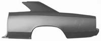 66-67 Chevelle Goodmark Quarter Panel (Left - Driver) - EDP Coated Steel Reproductions