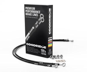 98-02 ZX-2 w/ Rear Drum Goodridge Brake Lines