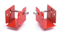 82-02 Camaro, 82-02 Firebird Granatelli Motorsports Reaer Lower Control Arm Relocation Brackets (Red)