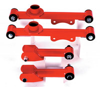 79-04 Mustang w/o Independent Rear Suspension Granatelli Motorsports Rear Control Arm Set (Red)