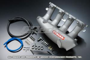 99-02 Nissan Silvia (S15), 95-98 Nissan Silvia (S14) Greddy Short Runners Intake Plenum For Large Throttle Body