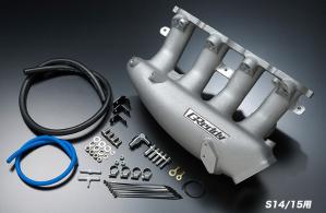 99-02 Nissan Silvia (S15), 95-98 Nissan Silvia (S14) Greddy Short Runner Intake Plenum For Stock Throttle Body