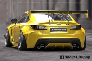 LEXUS RC-F 2015+ Rocket Bunny Lexus Rc-F Rear Under Diffuser