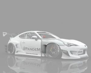 SCION FRS 12-16, SUBARU BRZ 12-16 Pandem 86/Frs/Brz V3 Front Fenders