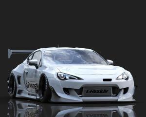 SCION FRS 12-16, SUBARU BRZ 12-16 Pandem 86/Frs/Brz V3 Rear Fenders