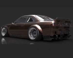 NISSAN 240SX 95-98 S14 Rocket Bunny S14 V2 Duck Tail Wing