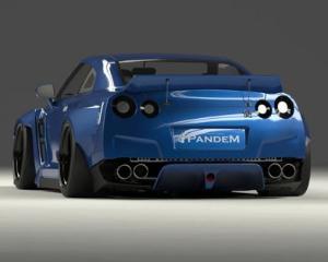 NISSAN SKYLINE GTR R35 09-16 Pandem R35  Duck Tail Wing