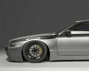 NISSAN SKYLINE GTR R32 89-94 Pandem R32 Gt-R 89-94 Front Over Fenders (Frp)