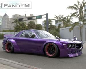 MAZDA RX-7 92-02 FD3S Pandem Mazda Rx-7 Boss Rear Duck Wing