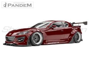 MAZDA RX-8 09-10 Pandem Rx8 Front Canards