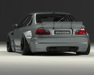 BMW M3 COUPE E46 00-06 Pandem Bmw E46 M3 Wing