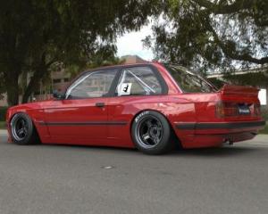 BMW 3 Series Coupe E30 82-94 Pandem Bmw E30 Rear Fenders