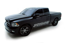 09-10 Ram 1500 Reg Cab Short Bed 4WD Ground Force Front & Rear Coils, Front & Rear Shocks, Bump Stops (Front Drop: 2