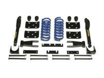 04-06 Ram SRT-10 Viper Quad Cab Ground Force Lowering Kit - Front Coils, Rear Flip Kit, Rear Shocks (Front Drop: 2