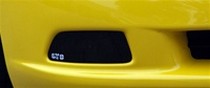2005-2010 Chevrolet Corvette All Models except Z06 and ZR1 GTS Fog Light Covers - Smoke (2 Pieces)
