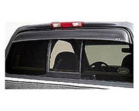 2001-2005 Ford Explorer Sport Trac 4 Door GTS Rear Window Deflectors - Shadeblade (Dark Smoke)