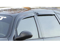 2001-2010 Chrysler PT Cruiser 4 Door GTS Side Window Deflectors - Ventgard-Sport (Carbon Fiber)