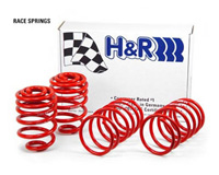 92-94 Volkswagen Corrado SLC VR6, 93-98 Volkswagen Golf III 8V VR6, 93-98 Volkswagen Jetta III 8V VR6 H&R Lowering Springs - Race (Lowers Front:1-1/2 inch/ Rear:1.4)