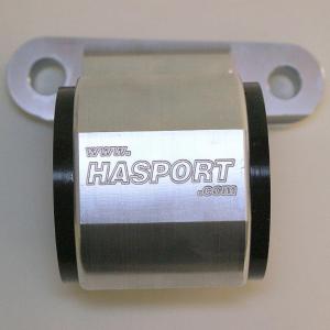 90-93 Honda Accord (CB) Hasport Left Hand Engine Mount - Urethane U62A (Street)