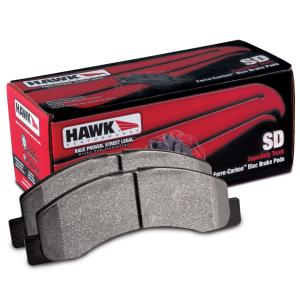 • 1997-2003 Ford F-150 Pickup, • 2002 Lincoln Blackwood, • 2004 Ford F-150 Pickup Heritage, FRONT BRAKE PADS FOR: Hawk Super Duty Commercial Truck Brake Pads