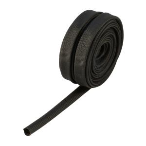 All ATVs (Universal), All Cars (Universal), All Jeeps (Universal), All Motorcycles (Universal), All Muscle Cars (Universal), All SUVs (Universal), All Trucks (Universal), All Vans (Universal) Heatshield HP Color Sleeve - Adjustable 7/16 ID X 25' Roll - Black