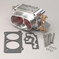 89-92 Camaro Base, IROC-Z, Z28 V8 5.7, 89-92 Firebird Formula, Trans Am GTA, Trans Am V8 5.7 Holley Throttle Body - Hi Flow EFI, Clear Coat, 2 x 58mm, Not Legal For Sale/Use In California