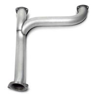 01-05 Chevrolet Silverado 3500 Base, 01-05 Gmc Sierra 3500 Base Hooker Exhaust Pipes - Y-Pipe (Aluminized) (Emissions Code 3-Amber) (Legal Only For Off-Highway/Racing Use) (For PN[2850])