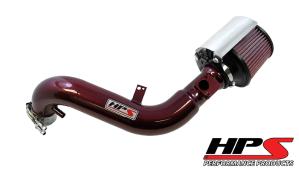 2007-2010 Scion tC HPS Shortram Air Intake + Heat Shield Red 