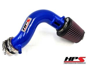 2009-2011 Nissan Cube 1.8L HPS Shortram Air Intake Kit Cool Blue 