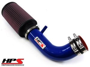 2007-2011 Jeep Wrangler 3.8L V6 HPS Shortram Air Intake Kit JK Cool Blue 