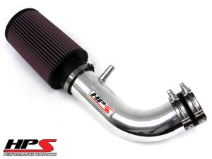 2007-2011 Jeep Wrangler 3.8L V6 HPS Shortram Air Intake Kit JK Cool Polish 