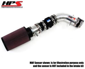 1996-1998 Toyota 4Runner 3.4L V6 HPS Shortram Air Intake Kit Cool Polish 